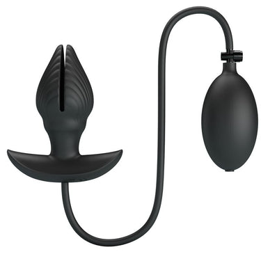 Plug anale gonfiabile con vibrazioni per piacere personalizzato